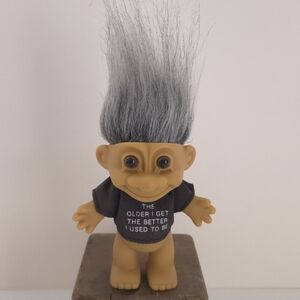 Vintage Russ 'The Older I Get The Better I Used To Be' Grey Hair Troll